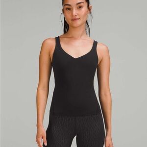 Lululemon Align Black Waist-Length Tank